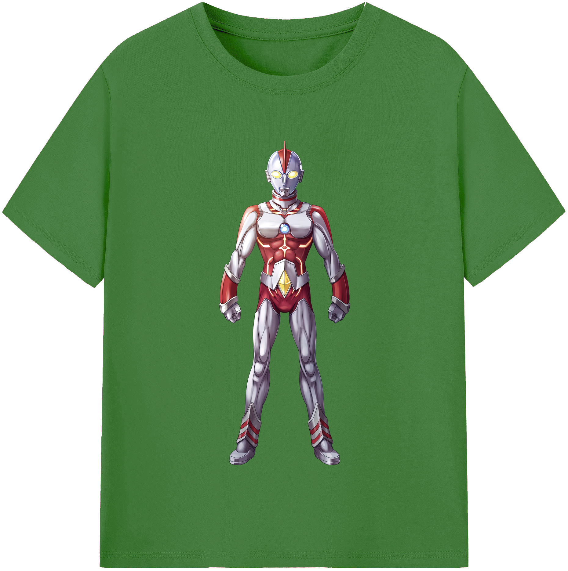 （画像用） ウルトラマン Ultraman レディースカジュアルプリントTシャツ（綿100％）